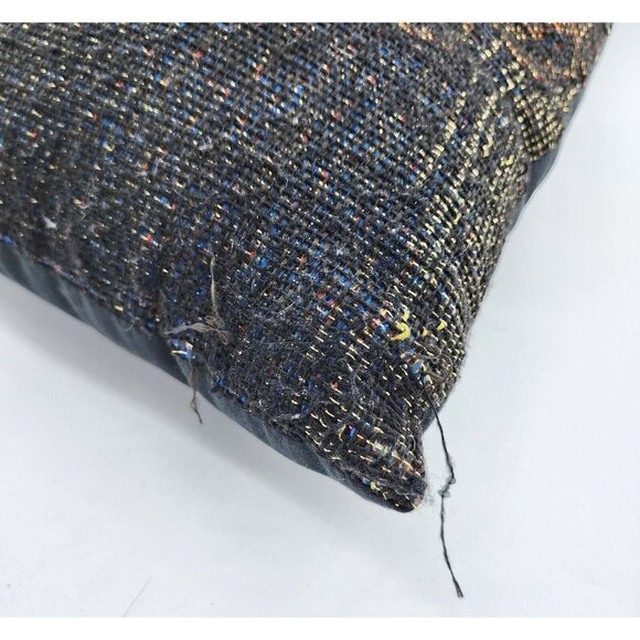 VTG x2 Harry Potter Hogwarts Crest/Marauder's Map Woven Tapestry Throw Pillows - Picture 11 of 16